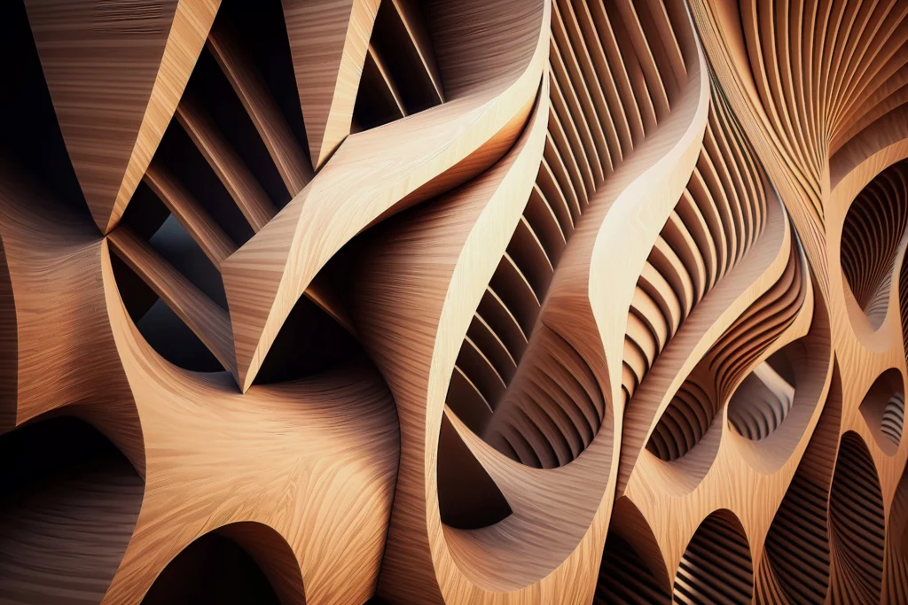 3D design texture bois logiciel CFAO